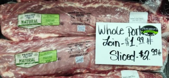 Monahan's Meat Market ad creative