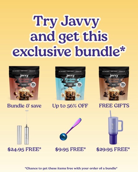 Javvy Coffee ad creative